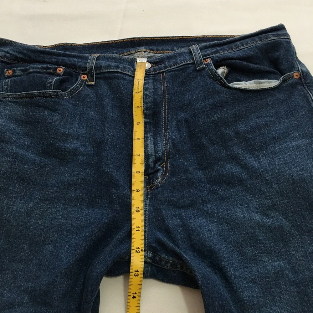 Levi's 505 Regular Fit Jeans Mens 38x30 Blue Straight Leg